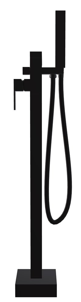 Bateria wannowa wolnostojąca czarny mat Varium Besco BW-V-CZ