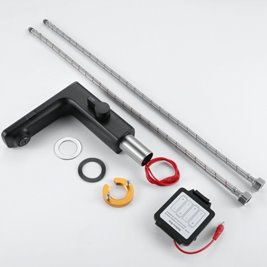 Czarna bateria bezdotykowa automatyczna F14-BL LCD