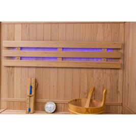 Sauna fińska 2 osobowa wysokotemperaturowa 3,5KW Harvia 120x120 cm Oslo2