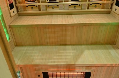 Sauna na podczerwień kamień solny + turmaliny 180X160X200CM MO-RL4ST XL Infrared Mazur