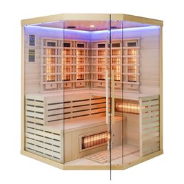 Sauna na podczerwień 150X150X200CM MO-EA3CR Infrared Mazur