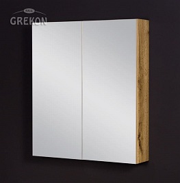 Szafka łazienkowa z lustrem 70x80 seria Fokus NE