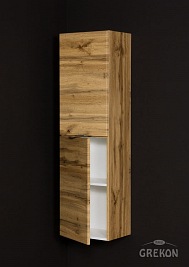 Słupek łazienkowy wiszący dąb naturalny 40x143,5 cm Victa Gante