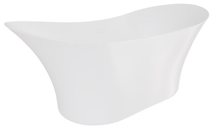 Wanna wolnostojąca 170 cm korek klik-klak chrom Amber Besco WAS-170-ABB