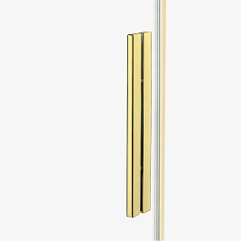 Smart Light Gold New Trendy złota kabina prysznicowa narożna prostokątna 130x90 cm EXK-4244