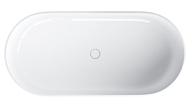 Omnires Ovo M+ Wanna wolnostojąca biały połysk 160x75 cm OVOWWBP