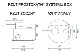 Czarny zestaw wannowy podtynkowy Lungo Black Rea
