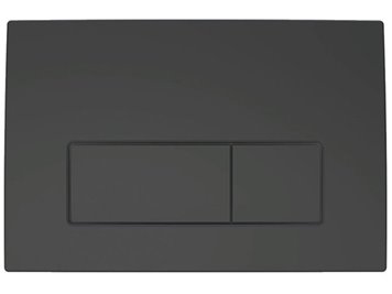 Zestaw podtynkowy stelaż GEBERIT DUOFIX + miska MIZU-WH-GL-RIM-02 + przycisk DELTA 50 czarny mat