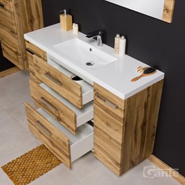 Szafka wisząca z umywalką 120/39/C3 Clever seria Fokus NE