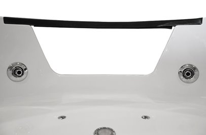 Wanna łazienkowa z hydromasażem Spa narożna 135x135 cm MO-0322