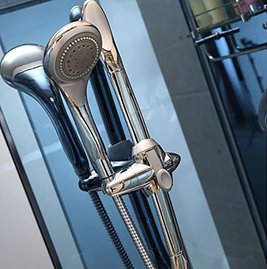 Asymetryczna kabina z hydromasażem 120x85 cm MO-02188 prawa