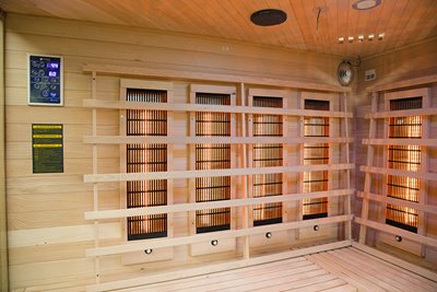 Sauna na podczerwień 180X180X200CM MO-EA4CR Infrared Mazur