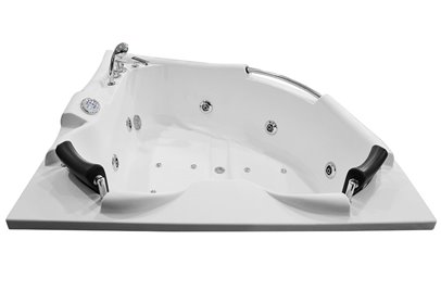 Wanna łazienkowa Spa z hydromasażem narożna 150x150 cm MO-0311