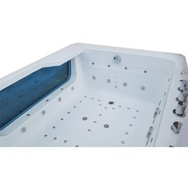 Wanna z hydromasażem prostokątna 170x130 cm Tugela-WH