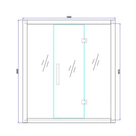 Sauna Combo na podczerwień + fińska 5-osobowa 180x160 cm Helsi1 6KW
