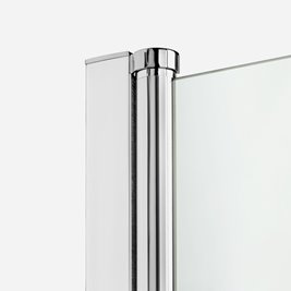 Parawan wannowy składany 100x140 cm prawy New Soleo P-0029