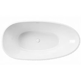 Wanna ryflowana owalna 170 cm Carmen Rea zdjęcie 11