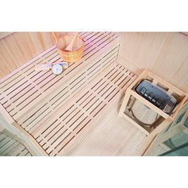 Sauna fińska 5 osobowa wysokotemperaturowa 6KW Harvia 150x150 cm Oslo4
