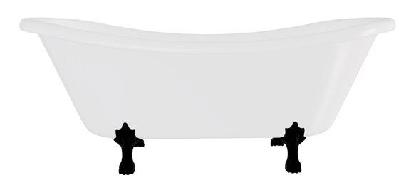 Wanna wolnostojąca Amelia Besco 190 czarne Łapy WKA-190W+CZ