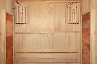 Sauna sucha fińska piec 3,5 KW Harvia BC35 + kamień solny 121X106X192CM MO-EA2S Mazur