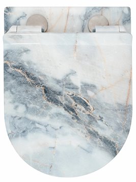 Misa wc wisząca Carlos Rimless Slim Granit Shiny N Rea