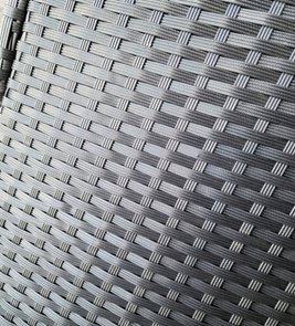 Meble ogrodowe technorattan sofa, stół, dostawka zestaw Volta