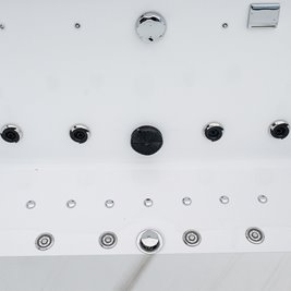 Wanna z hydromasażem prostokątna 180x100 cm Boston 926W Hydrosan