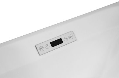 Wanna z hydromasażem i parawanem 150x78 cm MO-0062-150 Lewa