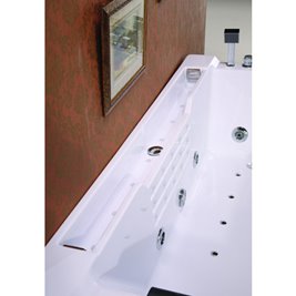 Wanna z hydromasażem i podgrzewaczem wody Fenix 606 180x120 cm L