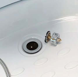 Kabina prysznicowa z hydromasażem zabudowana 100x100 MO-0210