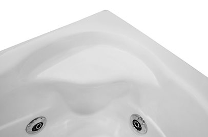 Wanna z hydromasażem prostokątna przyścienna 167x85 cm MO-0206