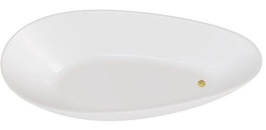 Wanna wolnostojąca z konglomeratu + klik-klak czarny Goya 160 Besco WMD-160-GKG