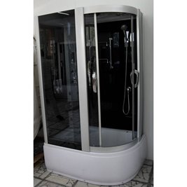 Kabina prysznicowa z hydromasażem 120x85 prawa MO-09912P