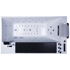 Wanna z hydromasażem prostokątna 180x100 cm Niagara 911