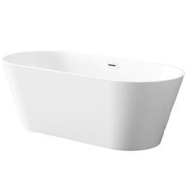 Wanna wolnostojąca 170 cm Limnos Invena AN-00-110-KPL wykończenie chrom zdjęcie 2