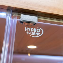 Sauna na podczerwień 2-osobowa 90x90 cm grzejniki kwarcowe i karbonowe Alta1 Infrared