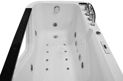 Wanna z hydromasażem przyścienna 150x80 cm MO-0061-150