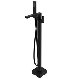 Czarna bateria wannowa wolnostojąca CMB3020BL Ango Corsan