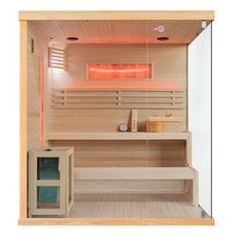 Sauna sucha fińska piec 8 KW Harvia BC80 180X160X200CM MO-EP4SL XL Mazur