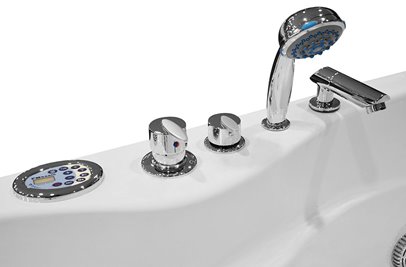 Wanna z hydromasażem asymetryczna 150x92 cm MO-0207