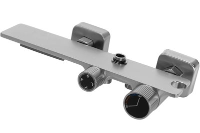 Inox zestaw prysznicowy z wylewką Helix Rea