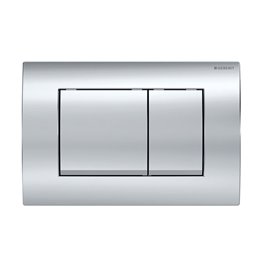 Zestaw podtynkowy stelaż GEBERIT DUOFIX + miska PEAK-WH-GL-RIM-03 + przycisk DELTA 30 chrom