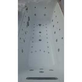 Wanna z hydromasażem prostokątna 180x100 cm Niagara 911