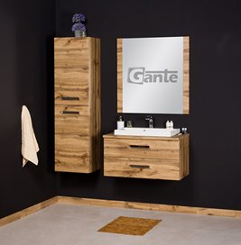 Szafka wisząca z umywalką 80/39/2 FKS seria Fokus NE