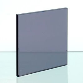 Ścianka prysznicowa 40 cm okucia czarne szkło grafitowe 8mm Swiss Liniger