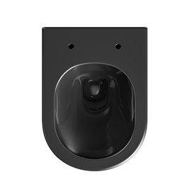 Zestaw podtynkowy stelaż CERSANIT MITO 40 MECH + miska LUMA-BL-RIM-03 + przycisk ENTER II czarny mat