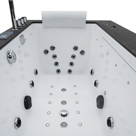 Wanna z hydromasażem prostokątna 180x100 cm Boston 926B Hydrosan