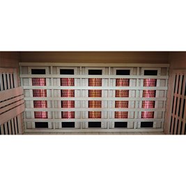 Sauna Combo na podczerwień + fińska 5-osobowa 180x160 cm Helsi1 6KW