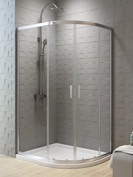 Kabina asymetryczna 100x80 K-0203 Varia New Trendy