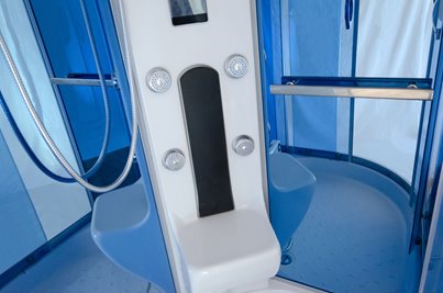 Kabina prysznicowa z hydromasażem zabudowana 120x85 MO-02188WL lewa